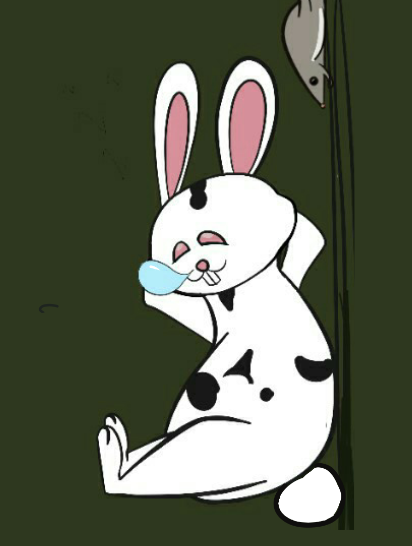 想要胜利的奶牛兔*比耶