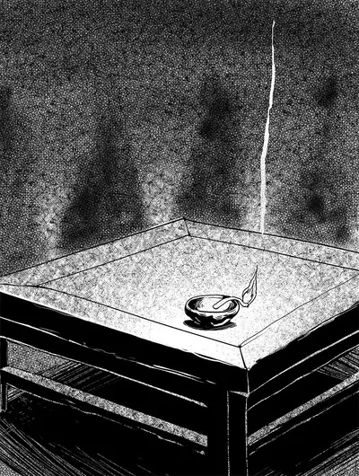 盘根错短篇恐怖漫画